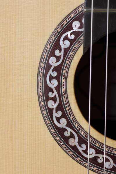 Classical guitar rosette